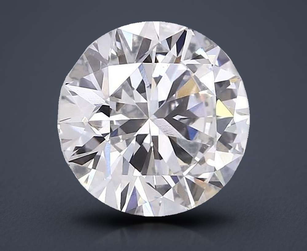 5.71 Carat Round Lab Diamond
