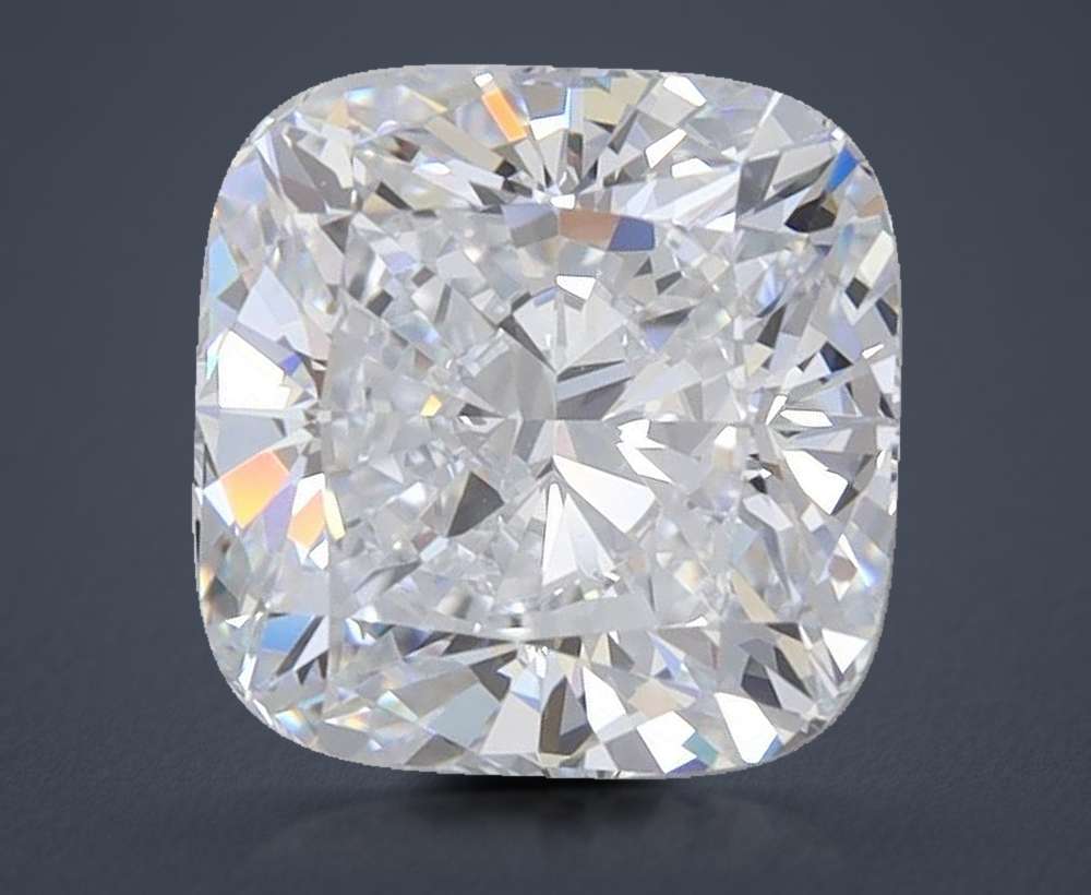 2.42 Carat Cushion Lab Diamond