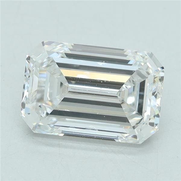 1.51ct D VS2 Rare Carat Ideal Cut Emerald Lab Grown Diamond