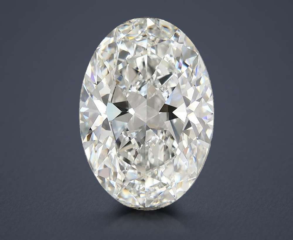 5.77 Carat Oval Lab Diamond