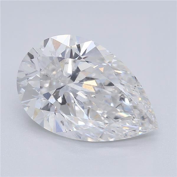 1.67ct G SI1 Rare Carat Ideal Cut Pear Lab Grown Diamond