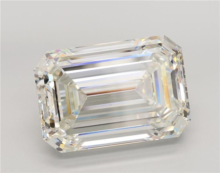 29.18ct H VS1 Excellent Cut Emerald Lab Grown Diamond
