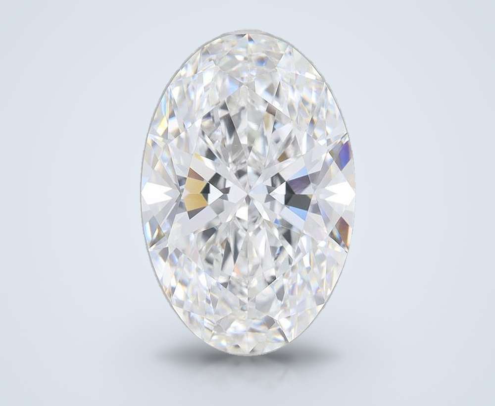 8.57 Carat Oval Lab Diamond