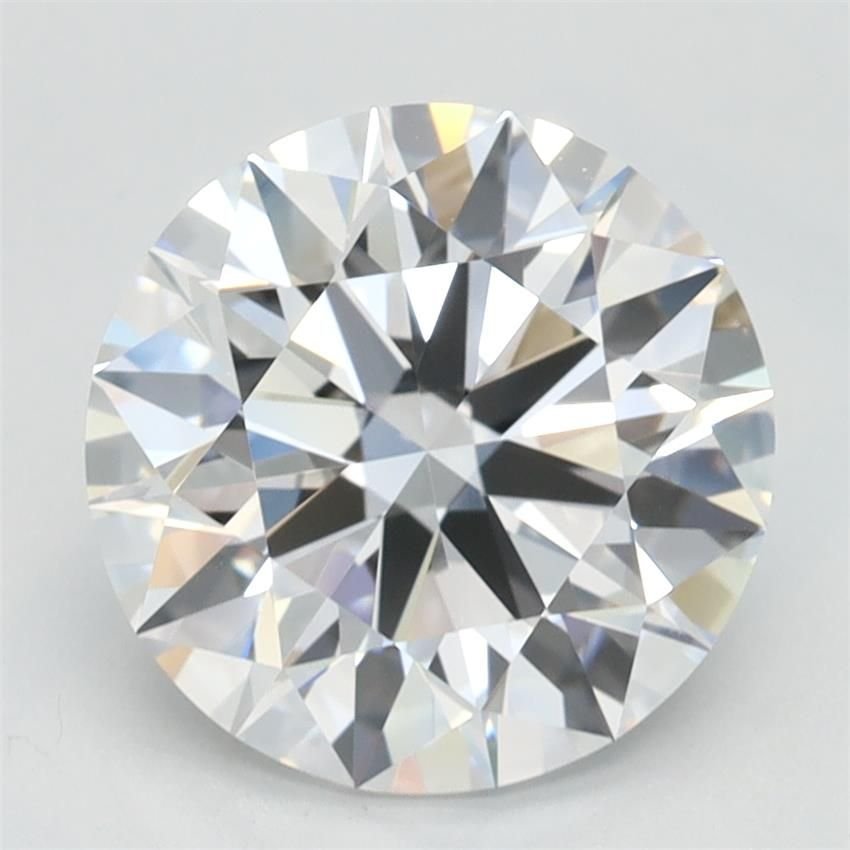 2.51ct D IF Rare Carat Ideal Cut Round Lab Grown Diamond