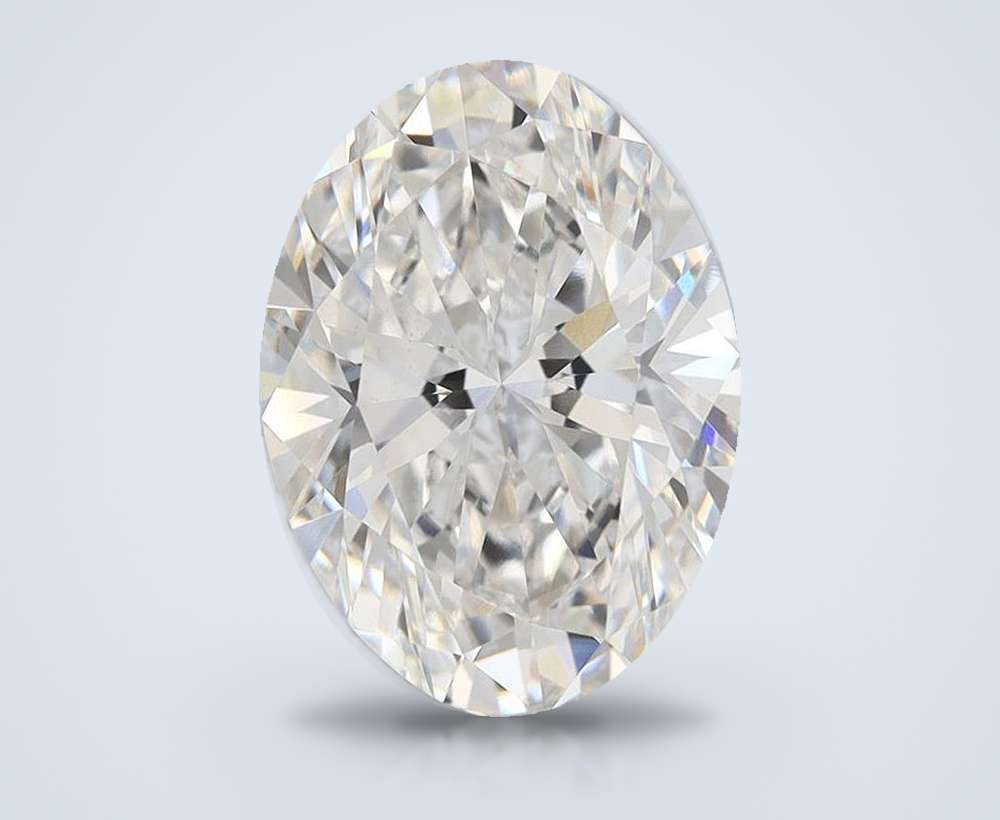 4.34 Carat Oval Lab Diamond