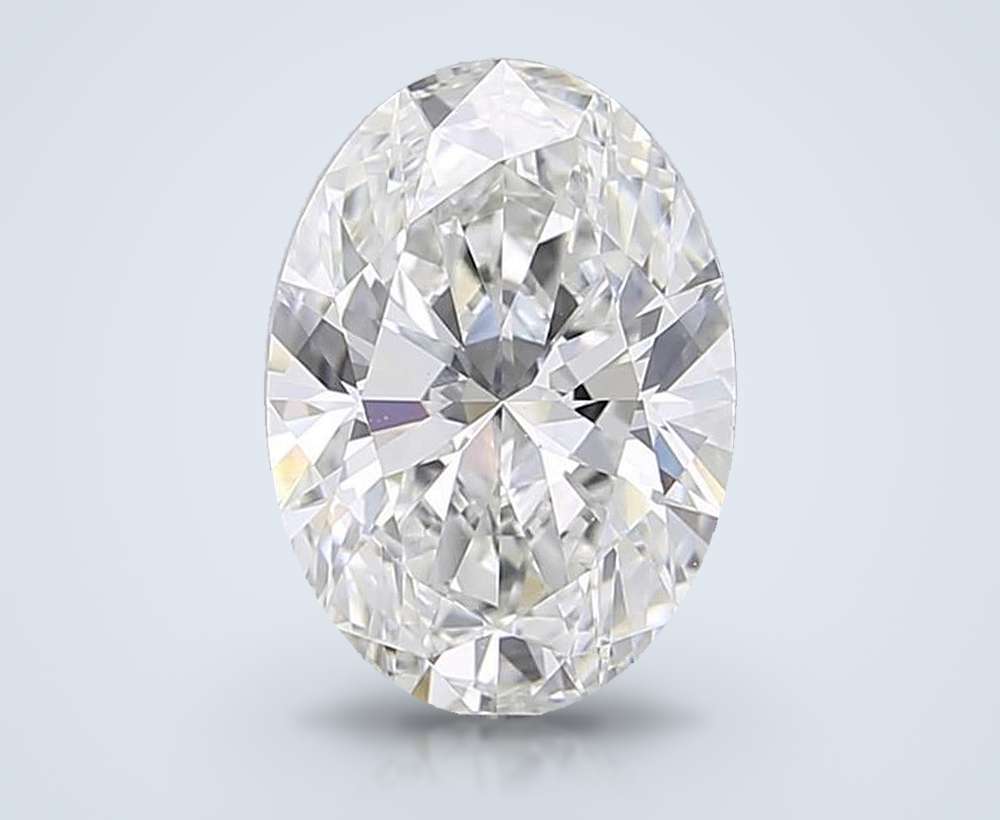 2.60 Carat Oval Lab Diamond