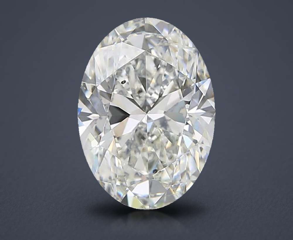3.50 Carat Oval Natural Diamond