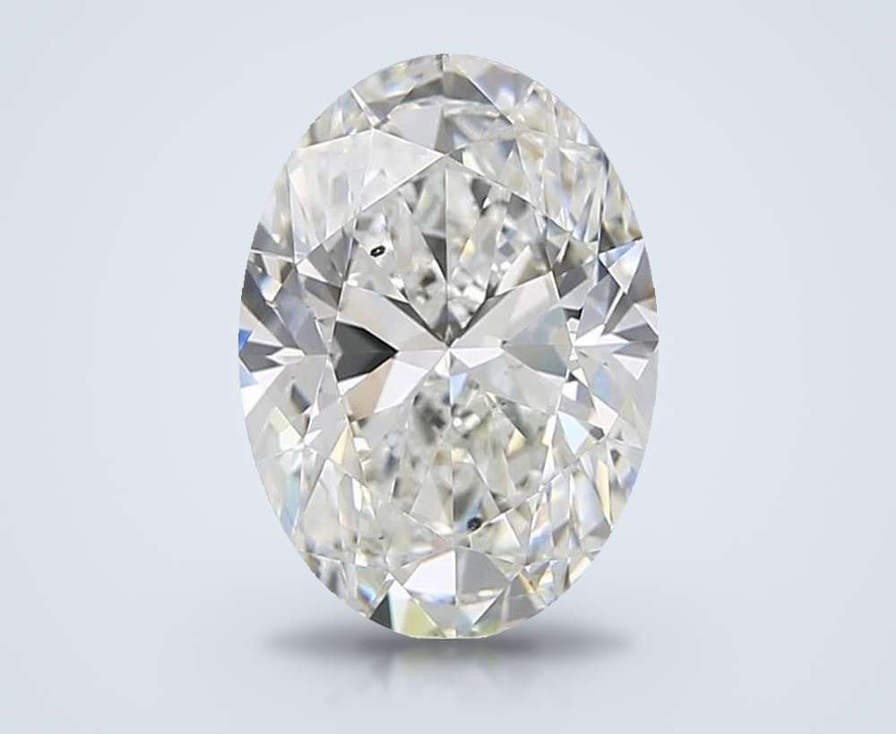 3.50 Carat Oval Natural Diamond