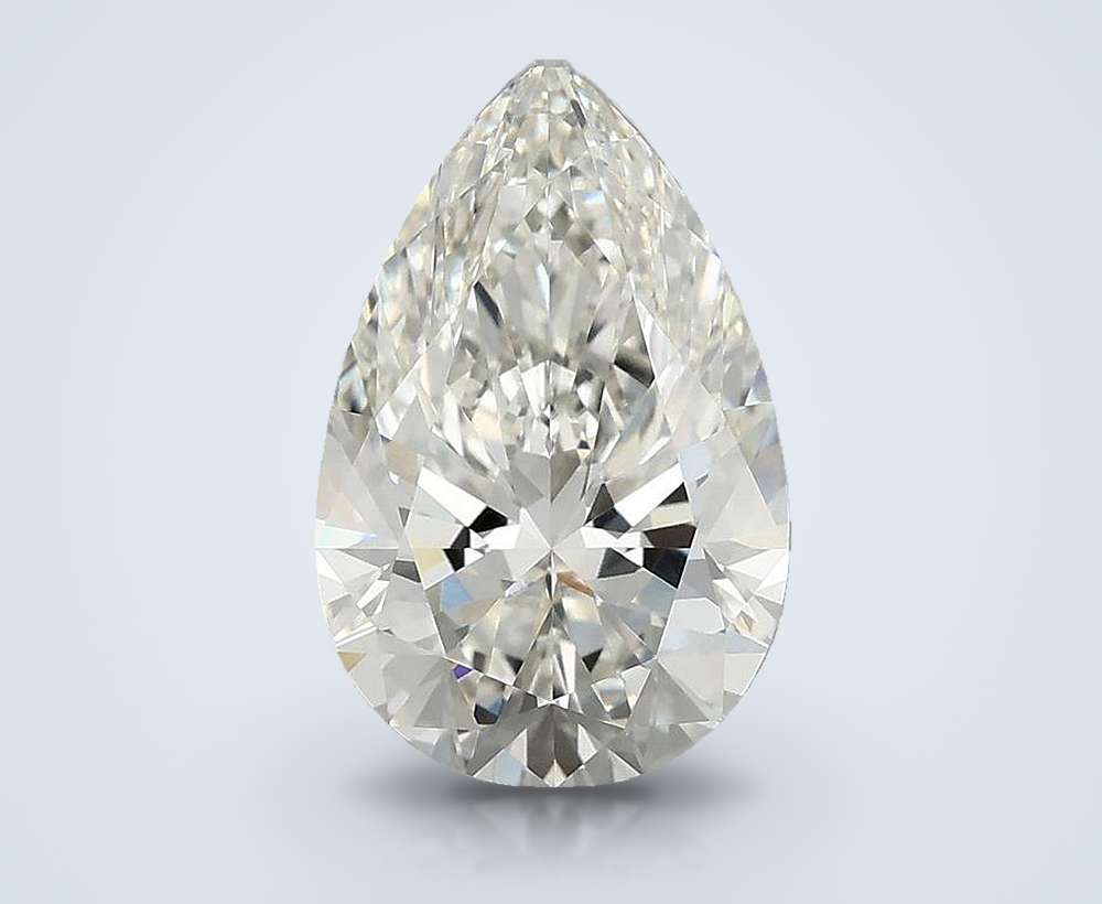 2.93 Carat Pear Lab Diamond