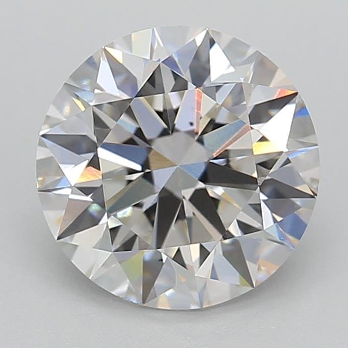 2.20ct F VS1 Rare Carat Ideal Cut Round Lab Grown Diamond