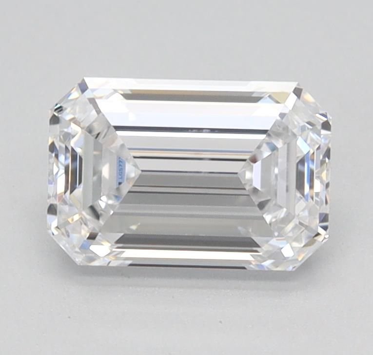 0.97ct D VS2 Excellent Cut Emerald Lab Grown Diamond