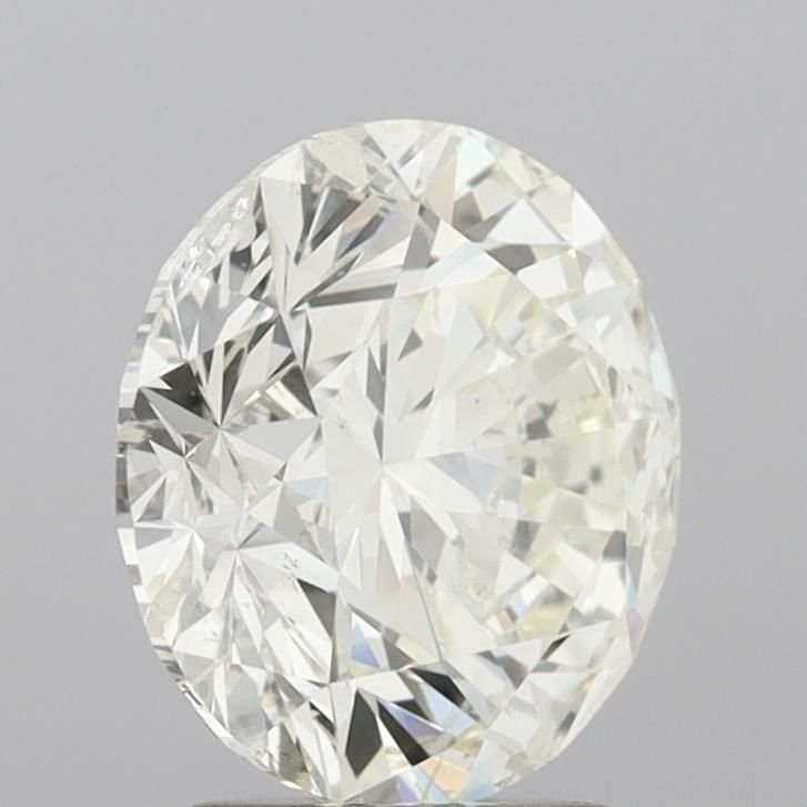 4.01ct K SI2 Rare Carat Ideal Cut Round Diamond