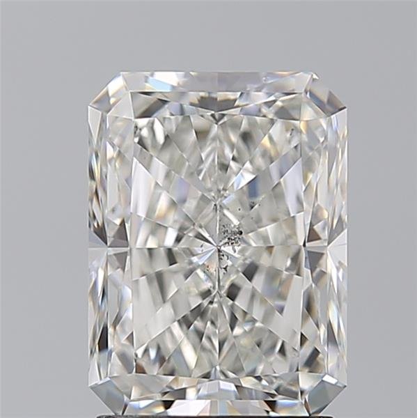 2.24ct H SI2 Rare Carat Ideal Cut Radiant Diamond
