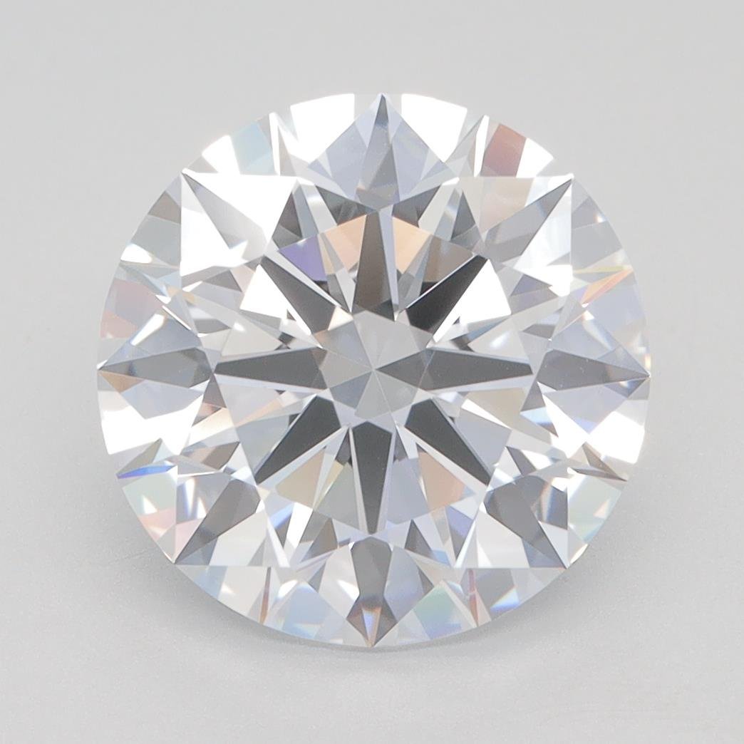 4.01ct F VS1 Rare Carat Ideal Cut Round Lab Grown Diamond