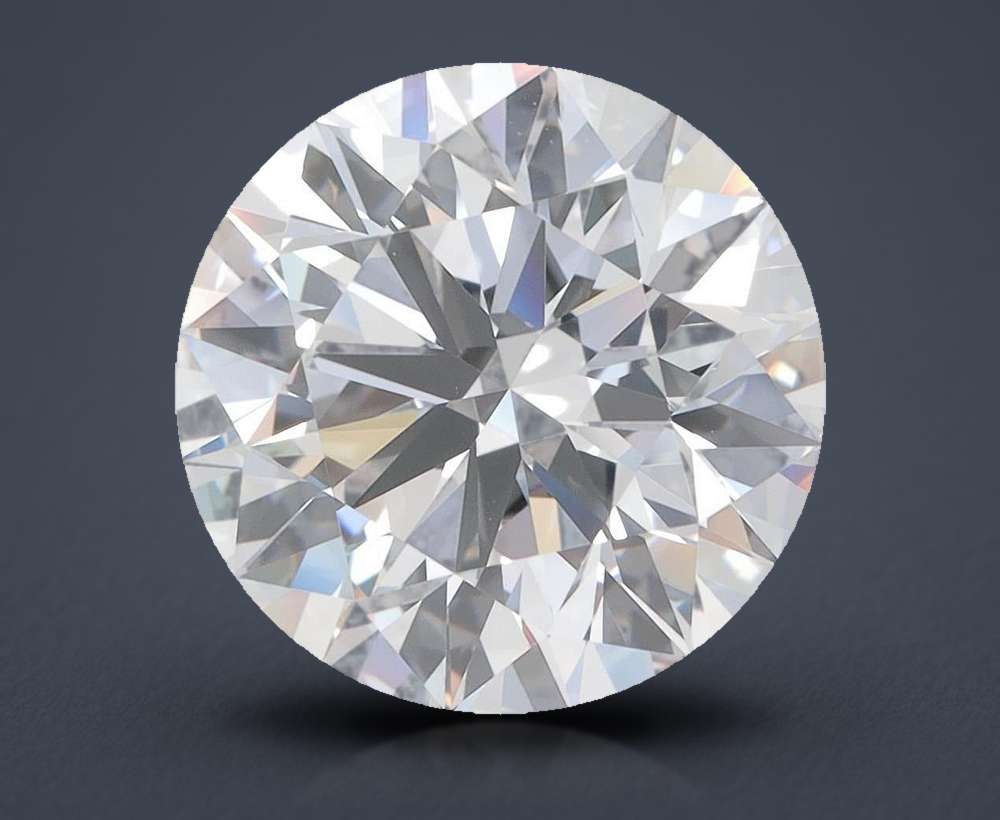 5.01 Carat Round Lab Diamond