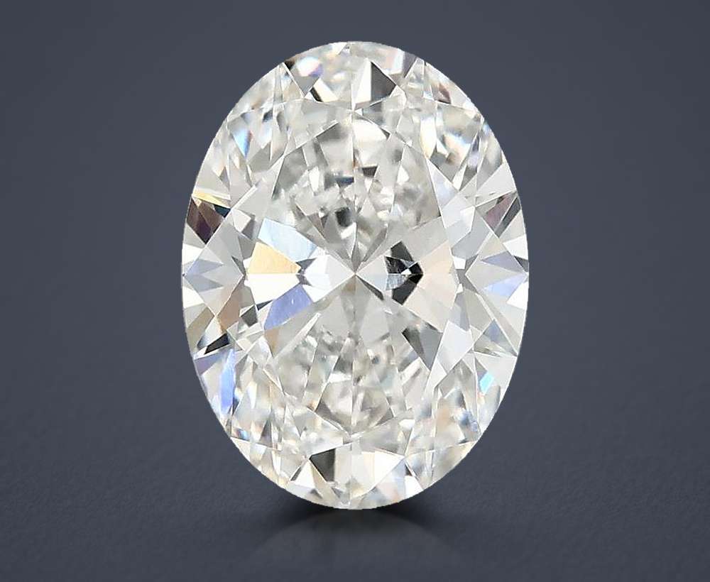 2.77 Carat Oval Lab Diamond