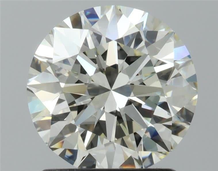 1.55ct J IF Rare Carat Ideal Cut Round Diamond