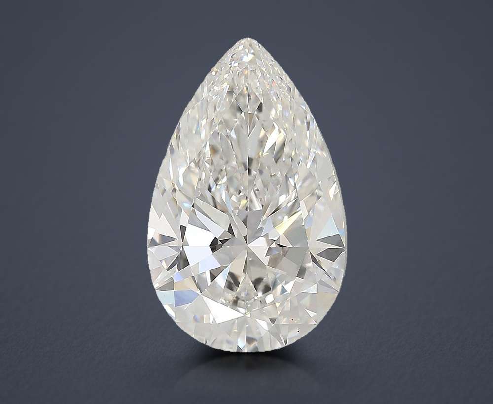 6.22 Carat Pear Lab Diamond