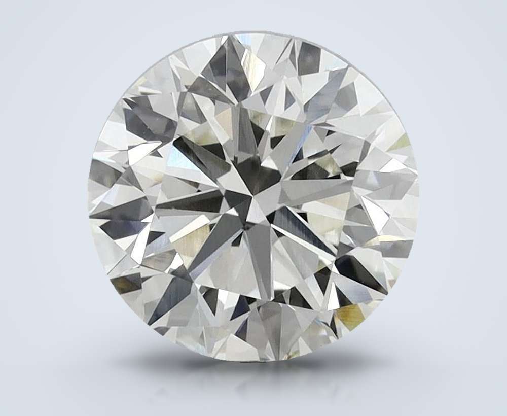 3.69 Carat Round Lab Diamond