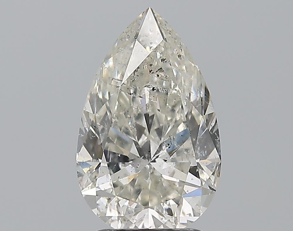 2.52 Carat Pear Natural Diamond