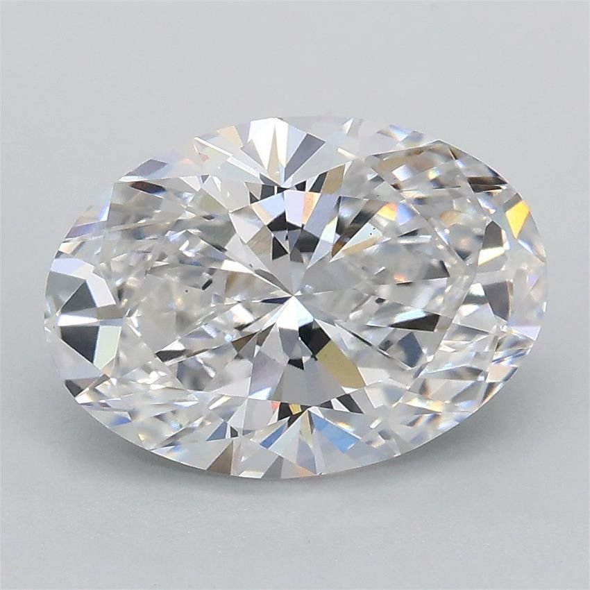 2.08ct D VS1 Rare Carat Ideal Cut Oval Lab Grown Diamond