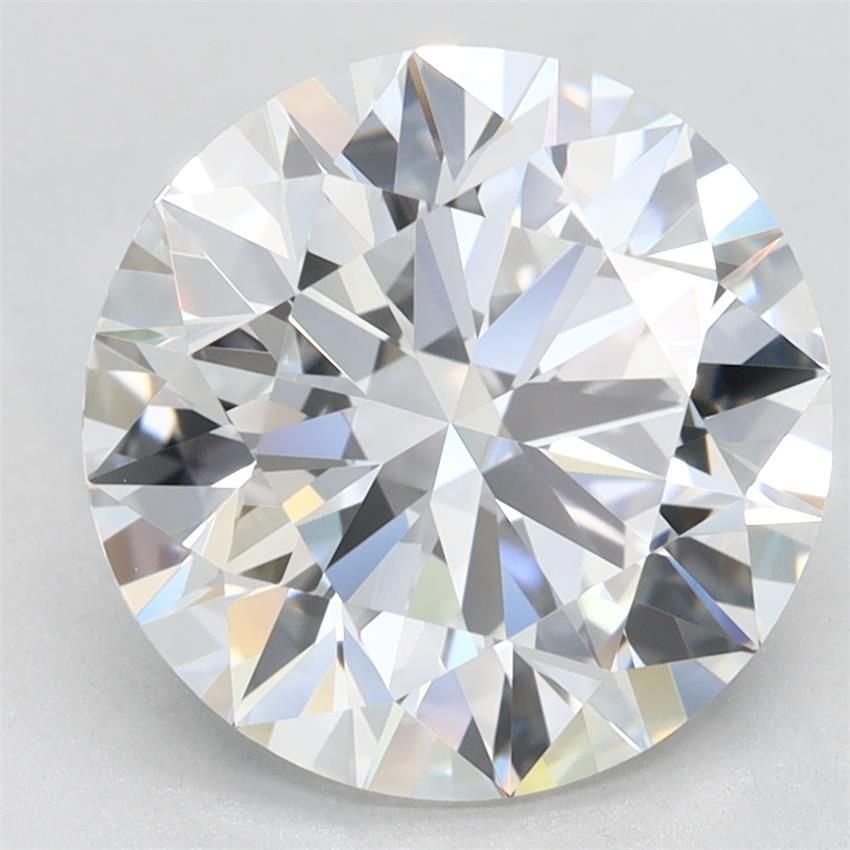 3.57ct D VVS2 Rare Carat Ideal Cut Round Lab Grown Diamond