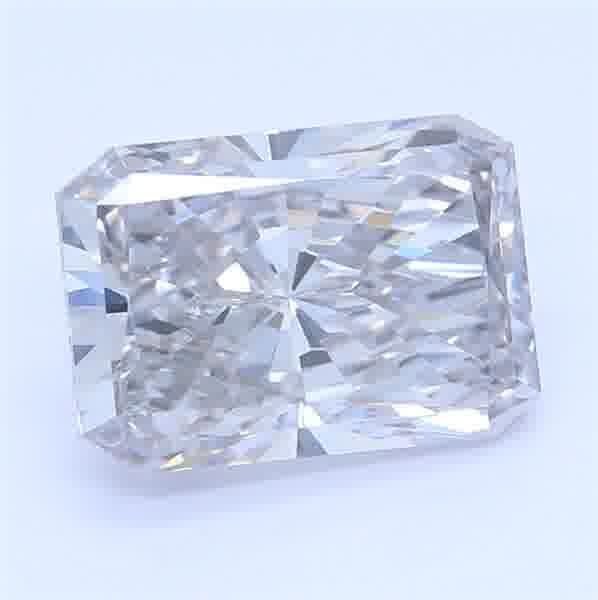 1.09ct I VVS2 Rare Carat Ideal Cut Radiant Lab Grown Diamond