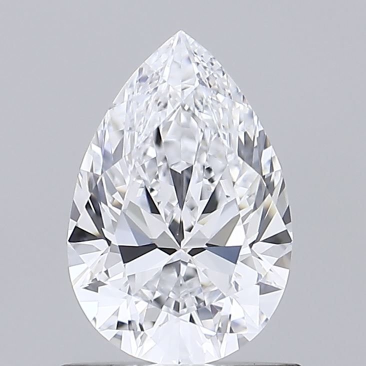 11.01ct F VVS2 Very Good Cut Pear Lab Grown Diamond