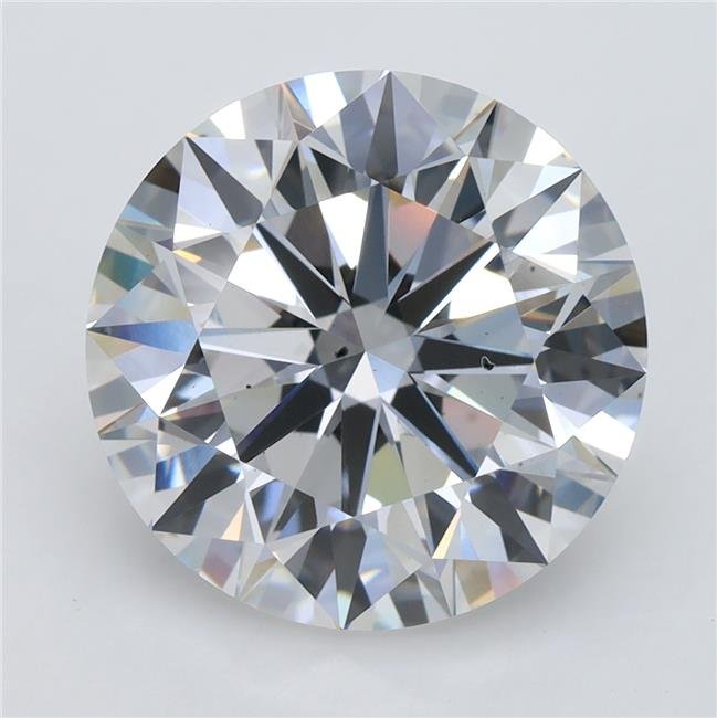 6.15ct E VS2 Ideal Cut Round Lab Grown Diamond