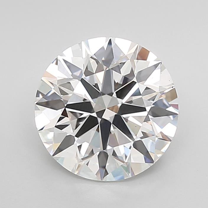 3.00ct E VS2 Rare Carat Ideal Cut Round Lab Grown Diamond