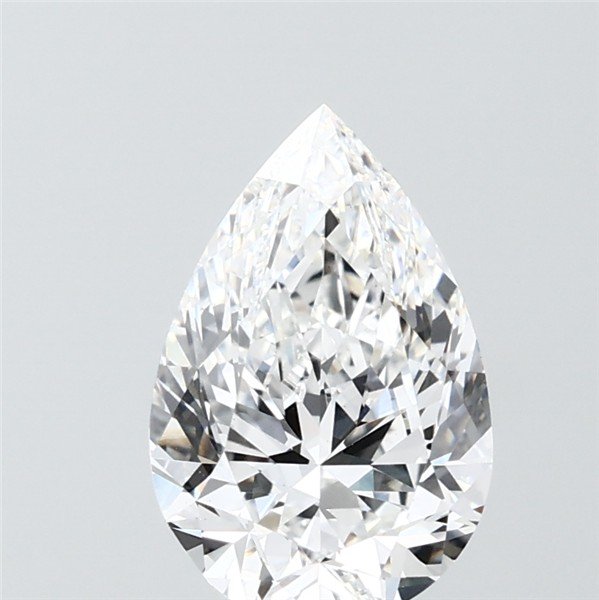 2.00 Carat Pear Lab Diamond