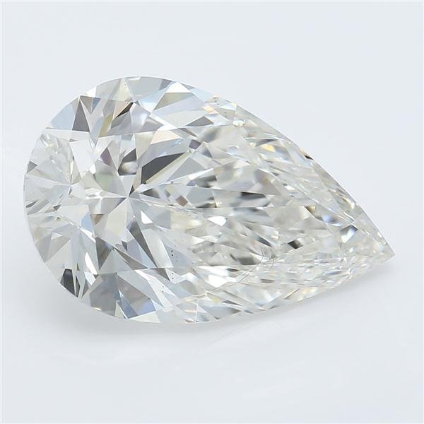 2.78ct H VS1 Rare Carat Ideal Cut Pear Lab Grown Diamond