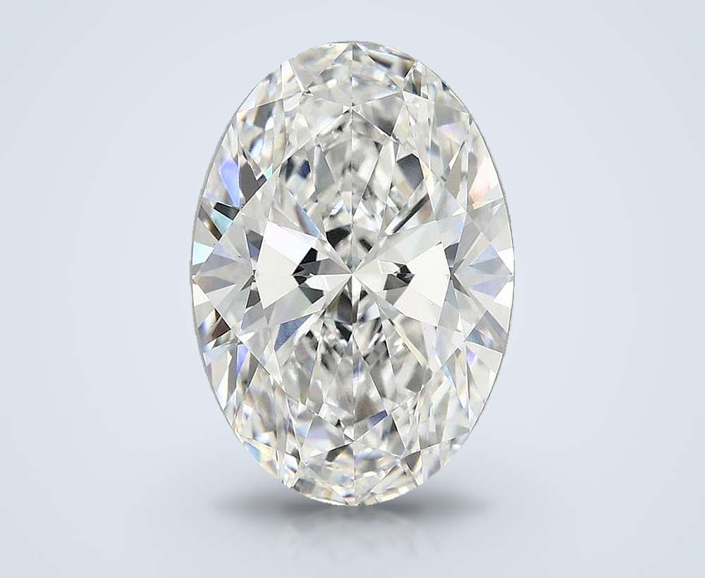 4.82 Carat Oval Lab Diamond