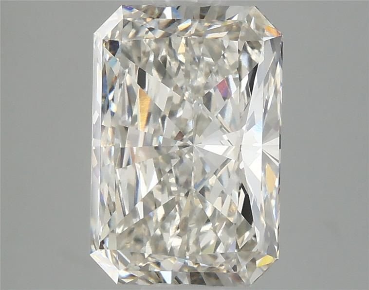 3.14ct H VS1 Rare Carat Ideal Cut Radiant Lab Grown Diamond