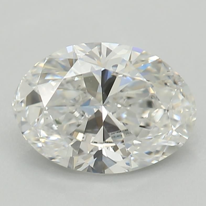 0.87ct E VS1 Rare Carat Ideal Cut Oval Lab Grown Diamond