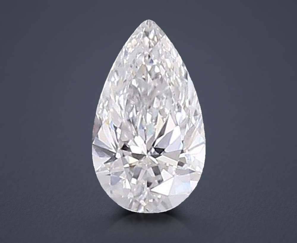0.93 Carat Pear Lab Diamond