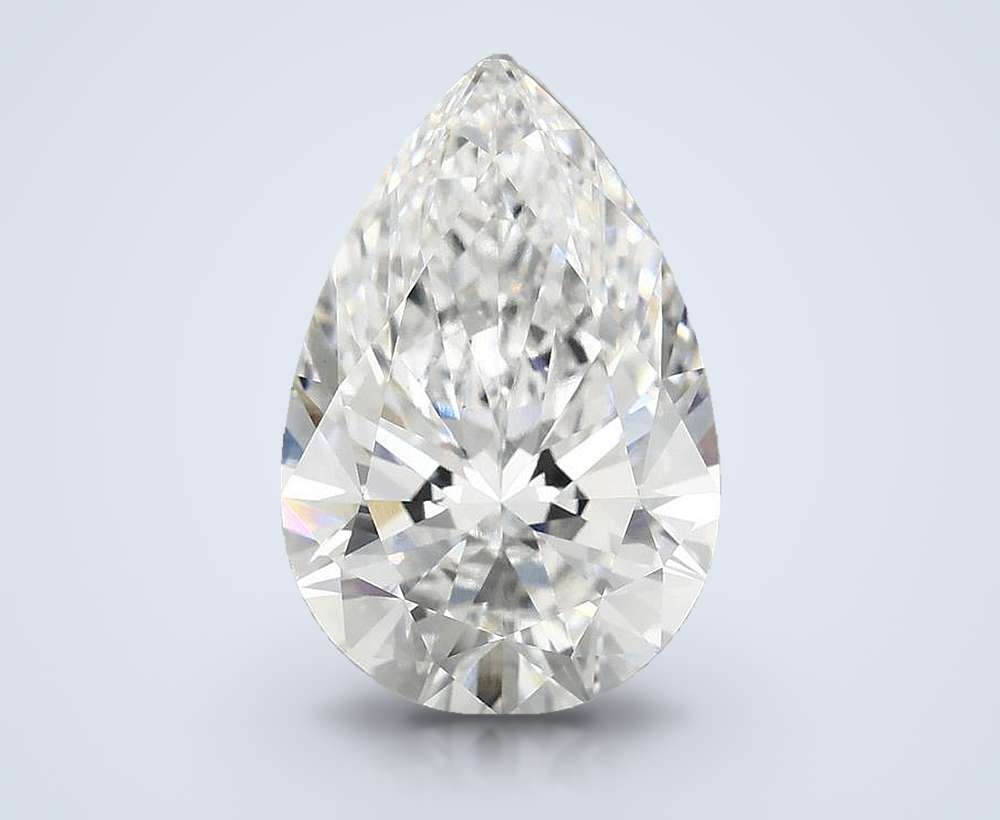 4.80 Carat Pear Lab Diamond