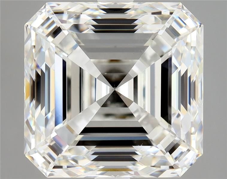 4.05ct G VS1 Rare Carat Ideal Cut Asscher Diamond