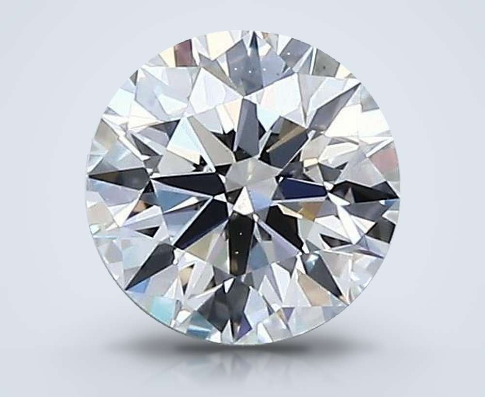 0.70 Carat Round Natural Diamond