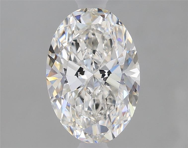 1.08ct F VVS2 Rare Carat Ideal Cut Oval Lab Grown Diamond