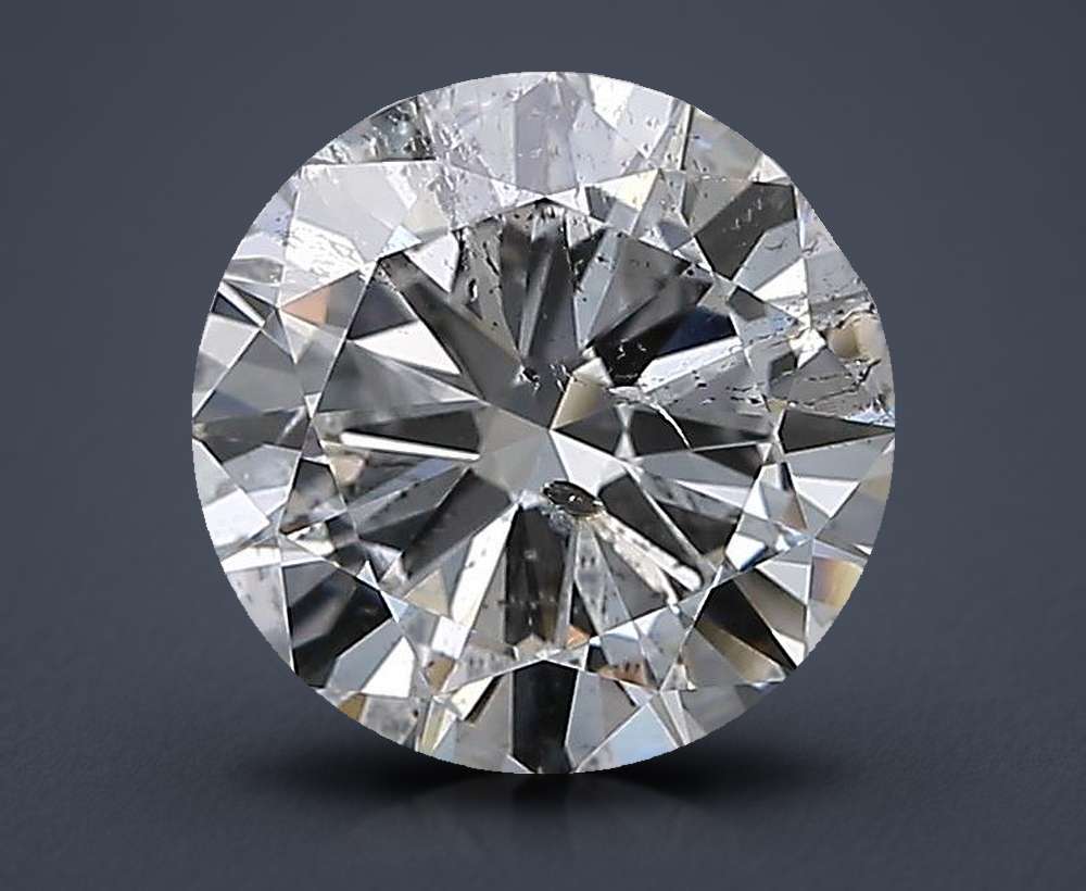 2.00 Carat Round Natural Diamond