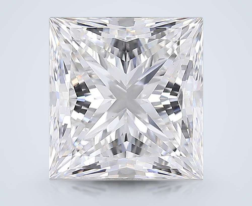 5.52 Carat Princess Lab Diamond