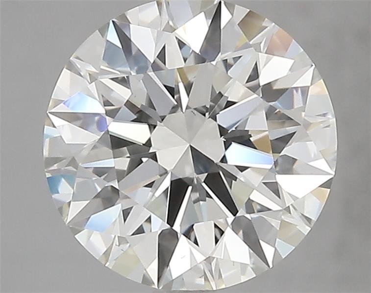 3.09ct J VS1 Rare Carat Ideal Cut Round Diamond