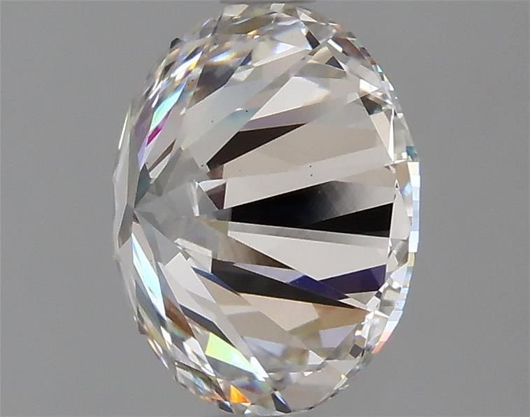 2.97ct E SI1 Excellent Cut Round Lab Grown Diamond