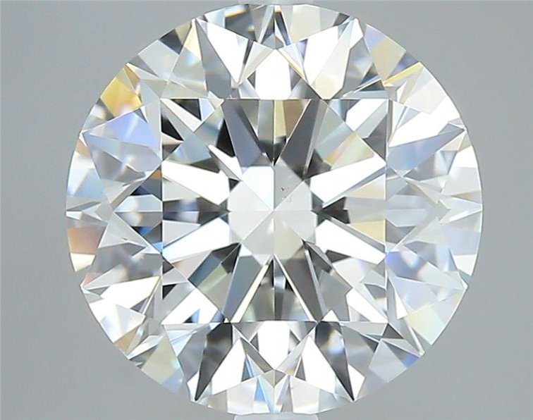 4.51ct J VS2 Rare Carat Ideal Cut Round Diamond