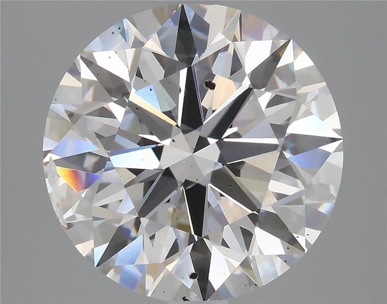 3.62ct F SI1 Rare Carat Ideal Cut Round Lab Grown Diamond