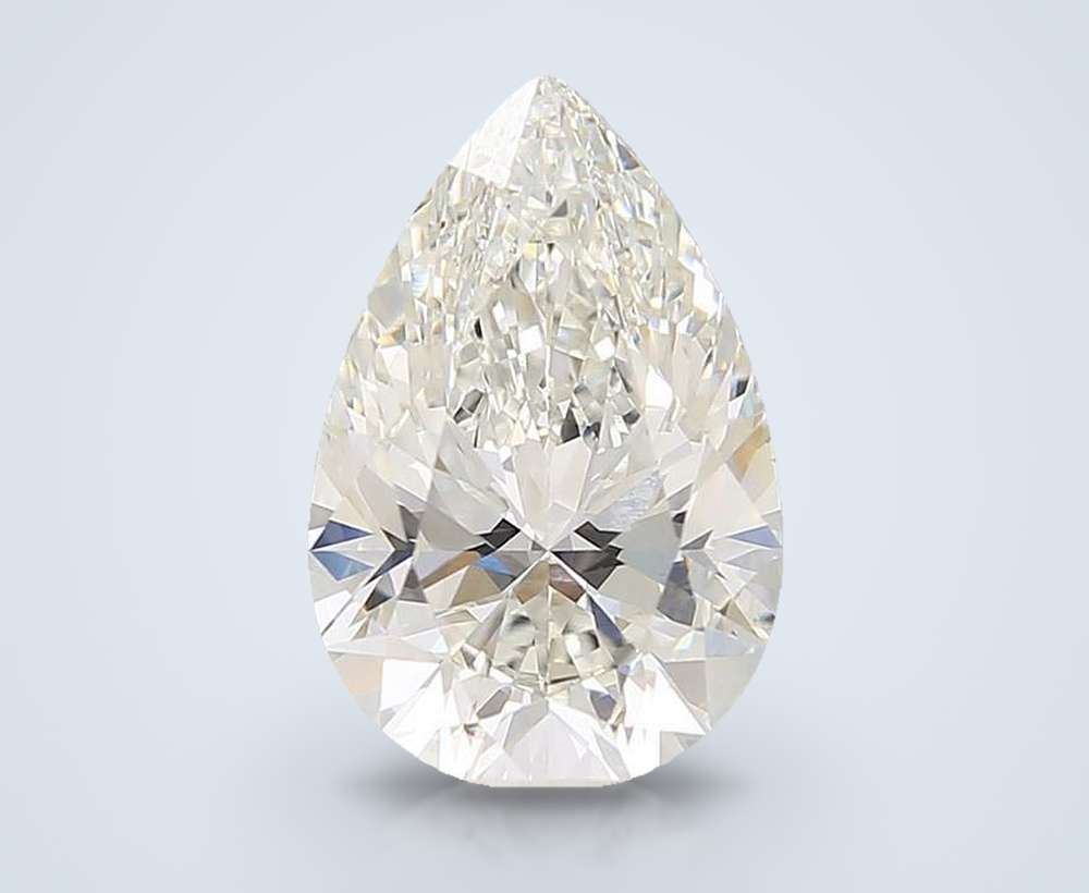 4.49 Carat Pear Lab Diamond