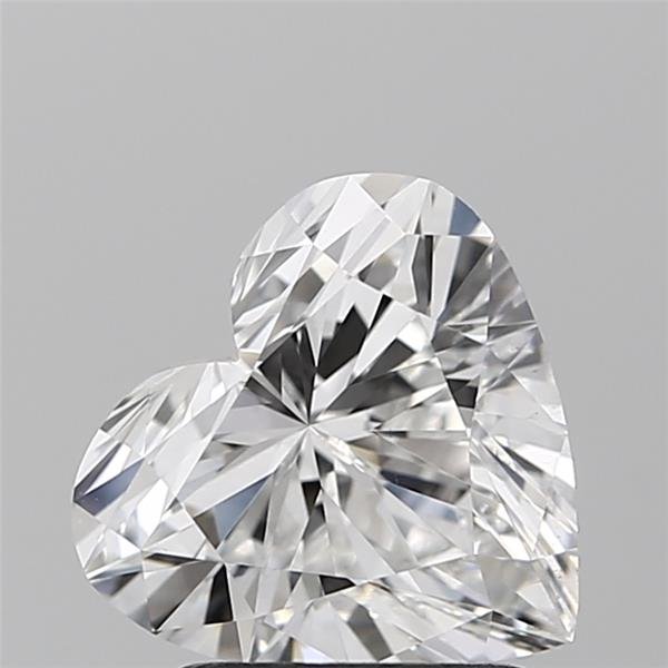 1.78ct E VS1 Rare Carat Ideal Cut Heart Lab Grown Diamond