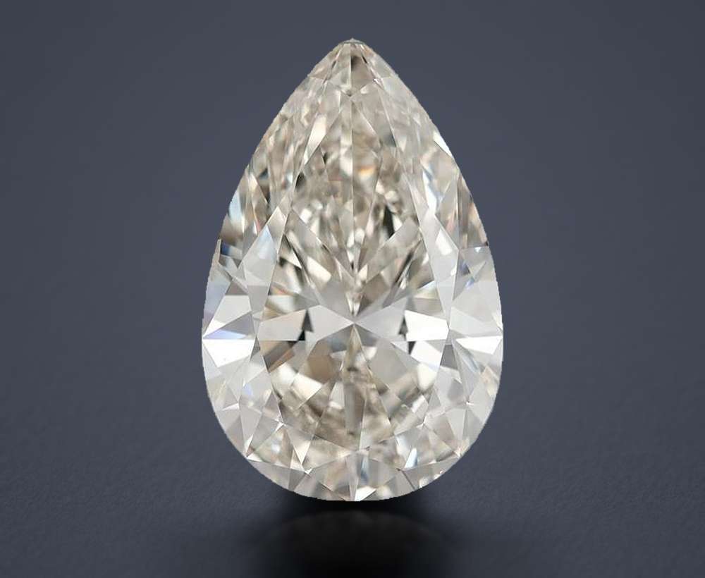 3.31 Carat Pear Natural Diamond