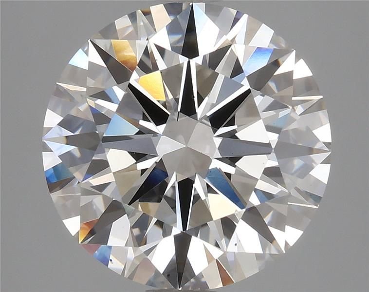 3.96 Carat Round Lab Diamond